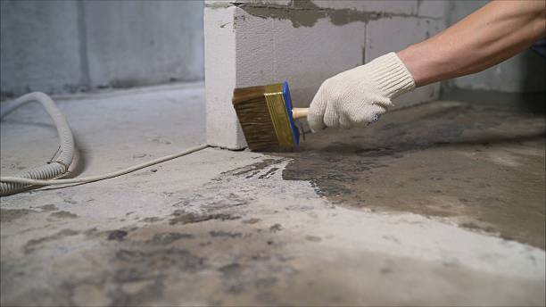 SJ Waterproofing Pros Basement Waterproofing coverage map for Sanders, KY and surrounding area